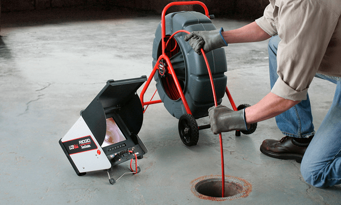 Video Pipe Inspection in Orchid